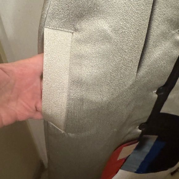 Stylish Colorblock Midi Dress - Picture 4 of 5